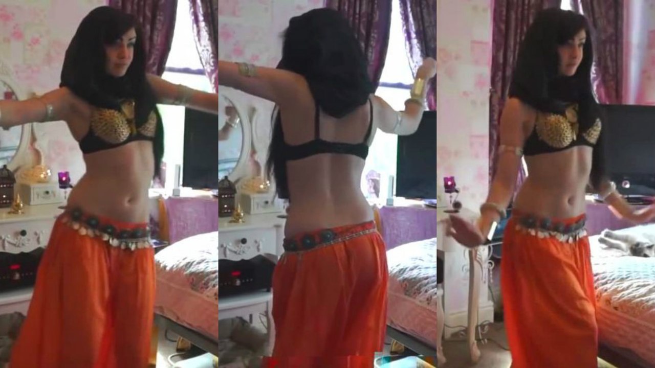 Slow Belly Dance on Tere Rashke Qamar -  Nusrat Fateh Ali Khan