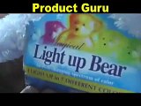 Light Up Bear FUNNY Video Plush Toy Bear Review Mike Mozart of JeepersMedia Funniest on YouTube