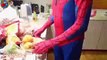 Spiderman Vs Spiderman Twins! Voodoo Spiderman and Frozen Elsa - Fun Superheroes by SHMIRL