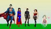 The Finger Family Rhymes For Children | Top 10 Animated Superman Finger Family Songs