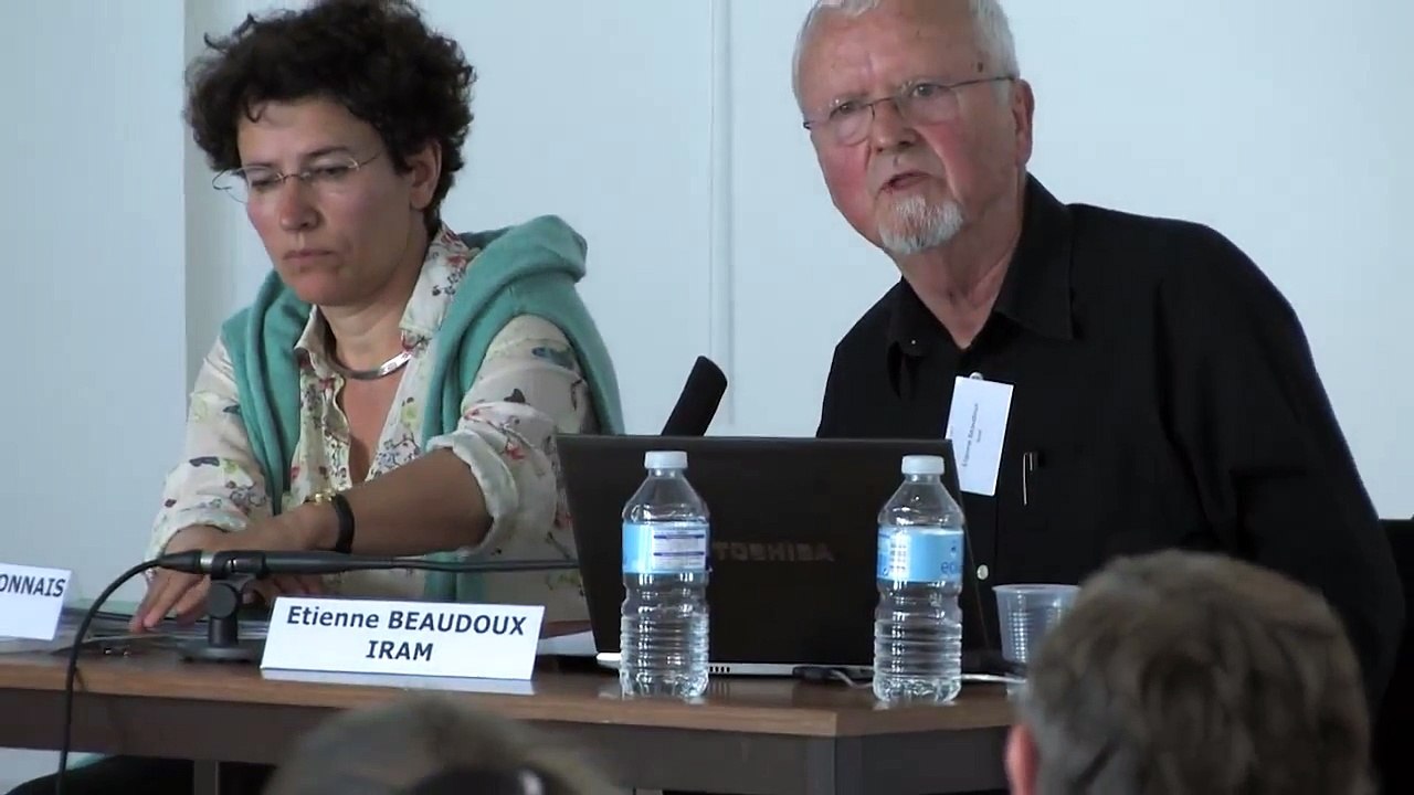 4-Journee-Etudes-IRAM-2013-Intervenants-E.Beaudoux-A.LeBissonnais