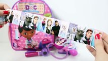 Doc McStuffins Surprise Backpack Doctora Juguetes Surprise Eggs ドックはおもちゃドクター Toys Videos