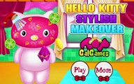Hello Kitty Estilo de Maquillaje de las Mejores bebé, juegos para niños juegos de Animales en línea