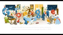 ᴴᴰ New Year s Eve new (#1 of 2) - Google Doodle (new-12-31) w/ music