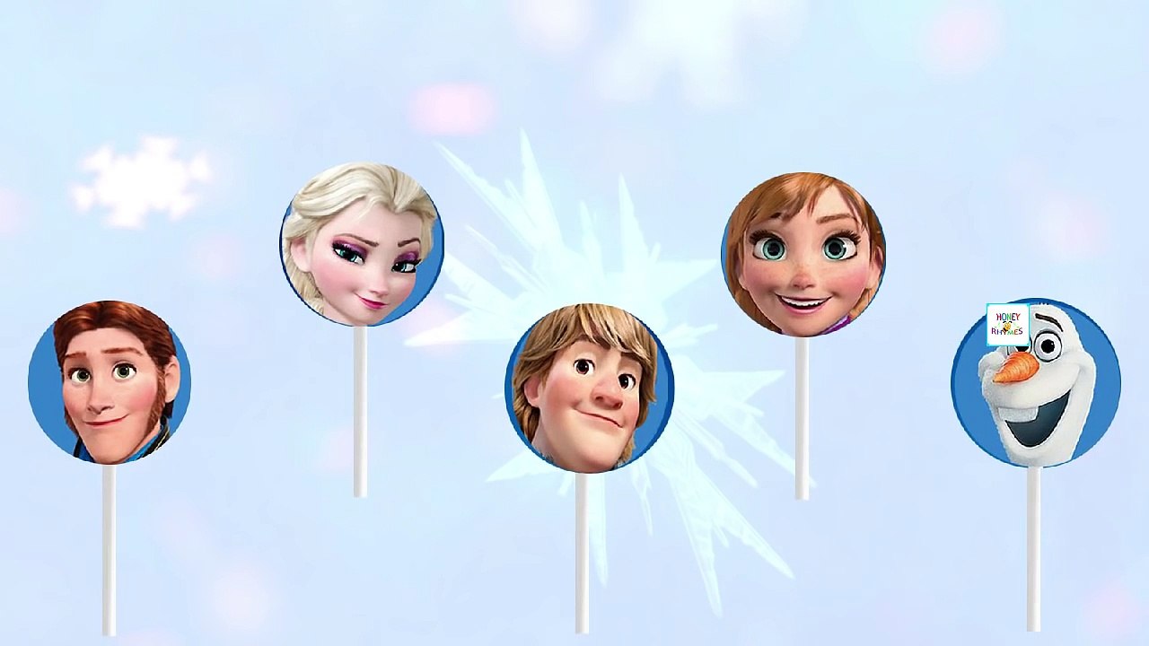 Disney Congelado Lollipop Dedo De La Familia De Las Canciones De Daddy Dedo De La Familia De Canciones Infantiles Canciones Para La