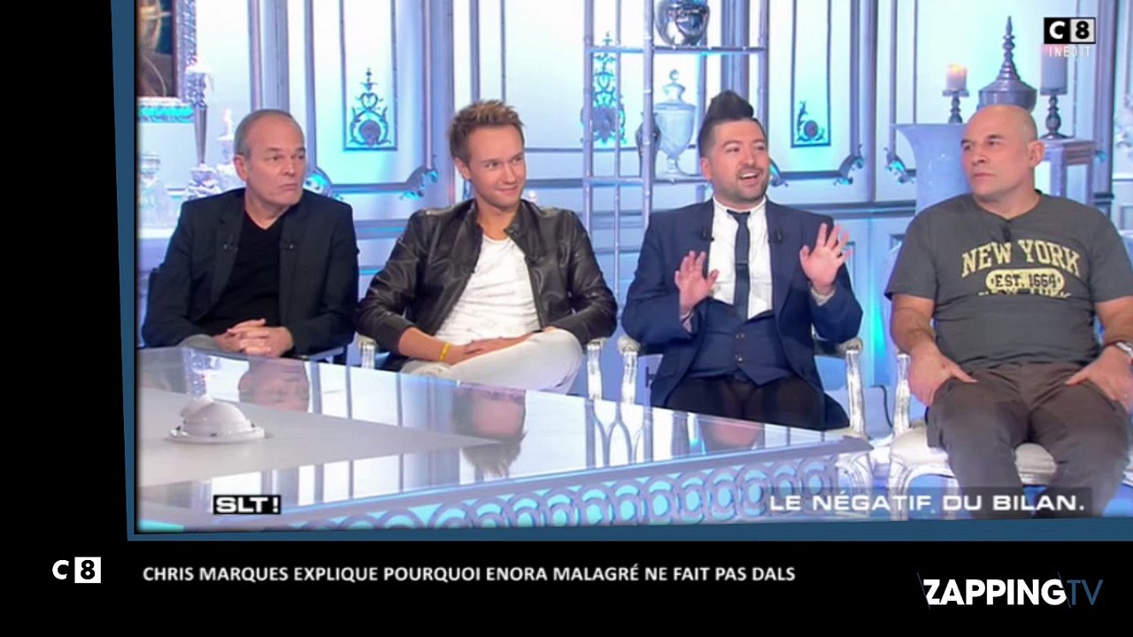 SLT : Chris Marques explique à Enora Malagré pourquoi elle n’est pas invitée à DALS (Vidéo)