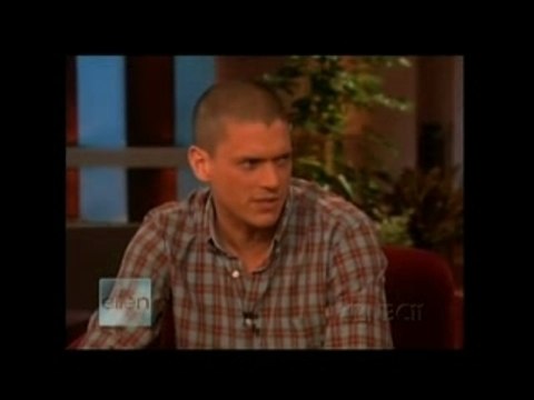 Wentworth Miller chez Ellen Degeneres