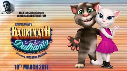 Badri Ki Dulhania Title Video Song With Lyrics | Talking Tom Version | Badri Ki Dulhania