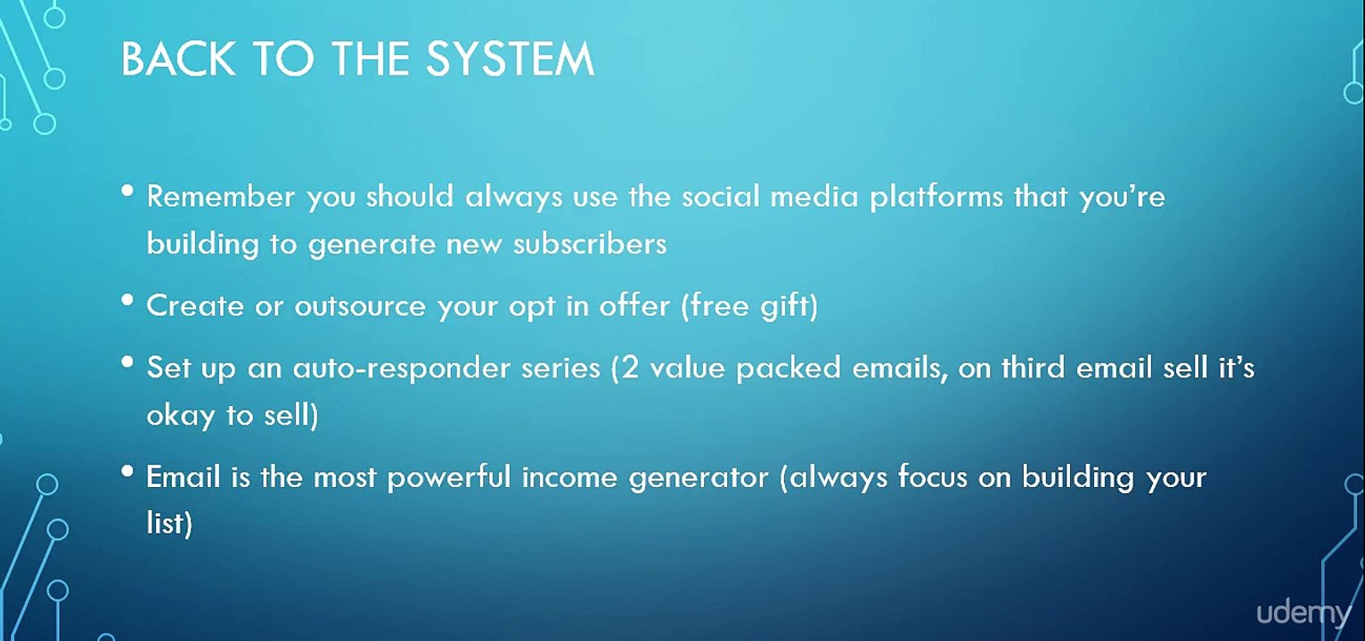 009 Using Your Email List To Get Affiliate Sales