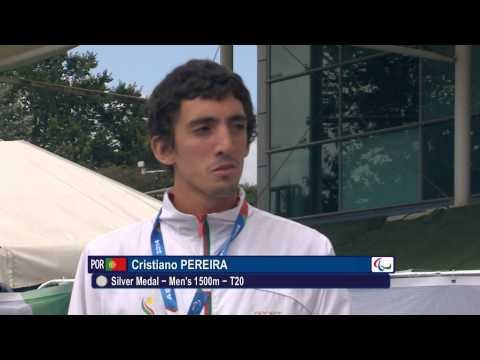 Men's 1,500m T20 | Victory Ceremony | 2014 IPC Athletics European Championships Swansea
