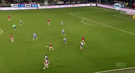 Gyrano Kerk Goal HD - Utrecht 2-0 Zwolle 18.02.2017