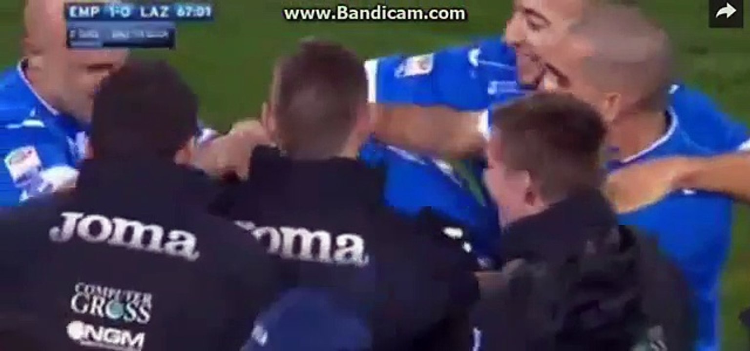 Rade Krunic eurogol HD - Empoli 1-0 Lazio 18.02.2017
