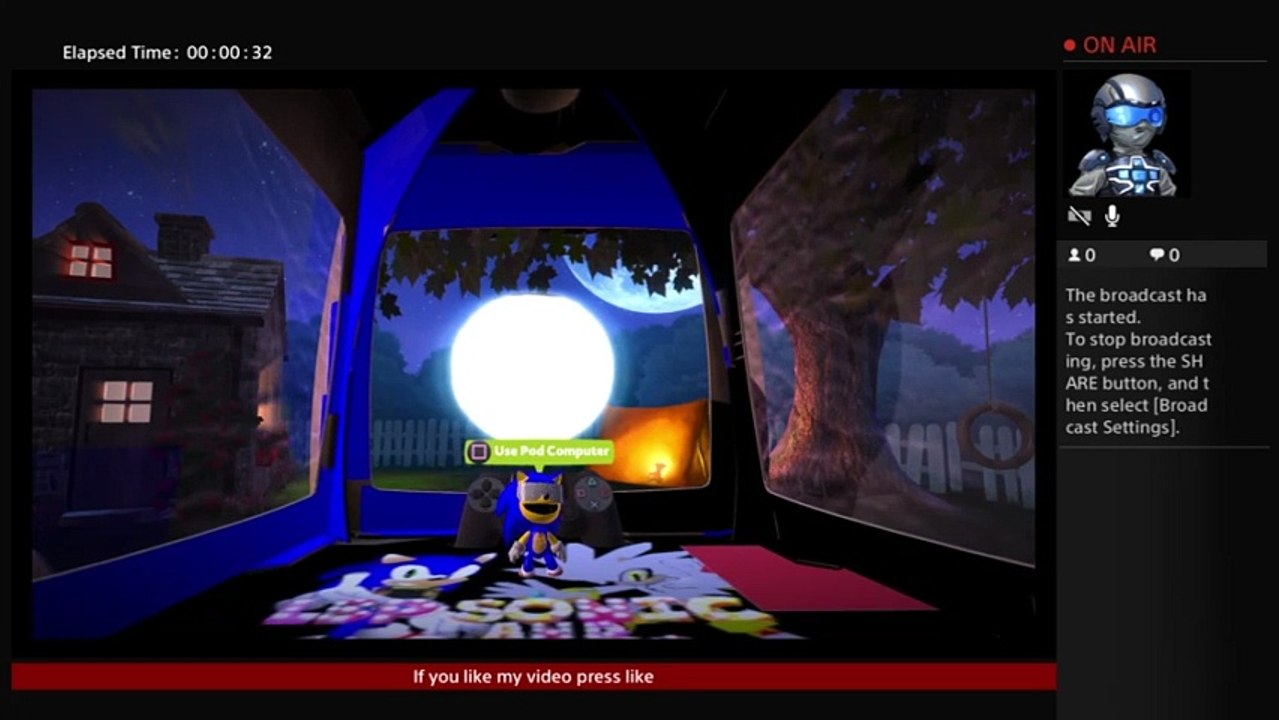 sonicexe7's Live PS4 Broadcast (4)