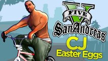 5 EASTER EGGS DO CJ NO GTA 5! - [Exclusivo Dailymotion] do canal Marlon XGamer