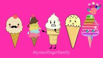 Ice Creams Finger Family Songs & Learn Colors Collection & Nursery Rhymes