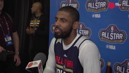 Download Video: Kyrie Irving argues with reporter over 'flat earth' comments