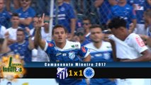 URT 1 x 1 Cruzeiro - HD - Gols - Melhores Momentos - Campeonato Mineiro 2017 - 18/02/2017