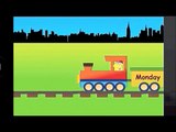 Days of the week train - Learning for kids
