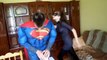 Joker Kissing Сatwoman?! Superman shocked - Funny Superheroes in Real Life :)
