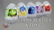 Disney Pixar INSIDE OUT Movie emotions SURPRISE EGG with Sadness, Fear, Disgust, Anger, Jo