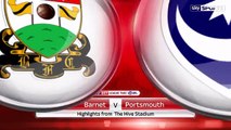 Barnet vs Portsmouth 1-1 All Goals & Highlights HD 18.02.2017