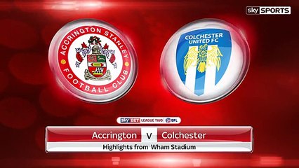 Accrington vs Colchester 2-1 All Goals & Highlights HD 18.02.2017