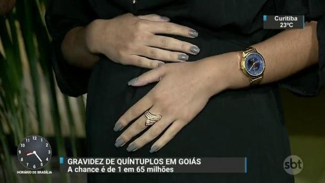 Mulher engravida de quíntuplos sem tratamento em Goiás