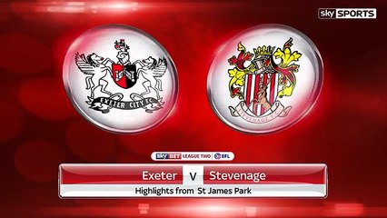 Exeter vs Stevenage 1-1 All Goals & Highlights HD 18.02.2017