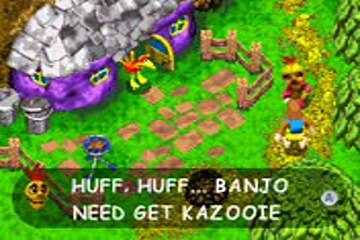 banjo kazooie gruntys revenge gba