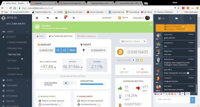 STRATEGY FAUCET TO 1€ ! [New Winning Bot for BitSler 2017]