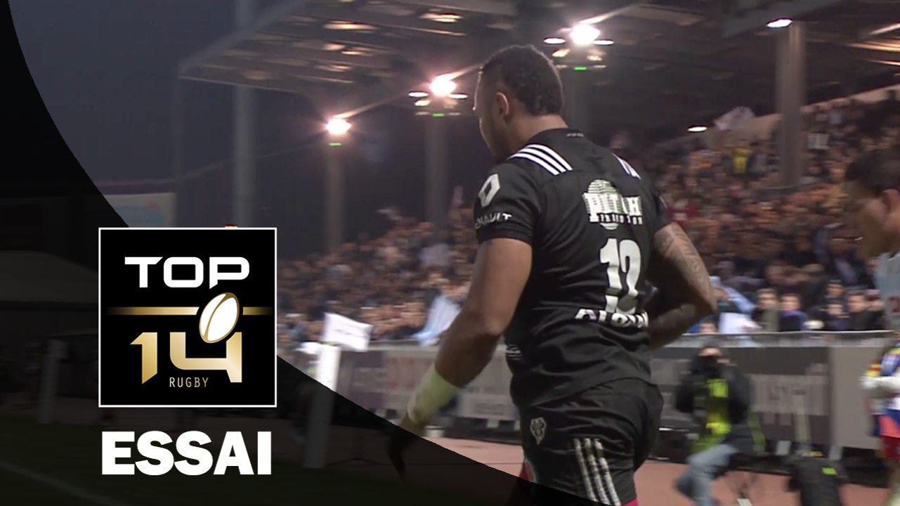 TOP 14 ‐ Essai Sevanaia GALALA (CAB) – Racing 92-Brive – J18 – Saison 2016/2017