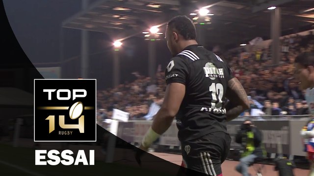 TOP 14 ‐ Essai Sevanaia GALALA (CAB) – Racing 92-Brive – J18 – Saison 2016/2017
