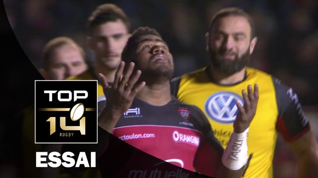 TOP 14 ‐ Essai Josua TUISOVA (RCT) – Toulon-Lyon – J18 – Saison 2016/2017