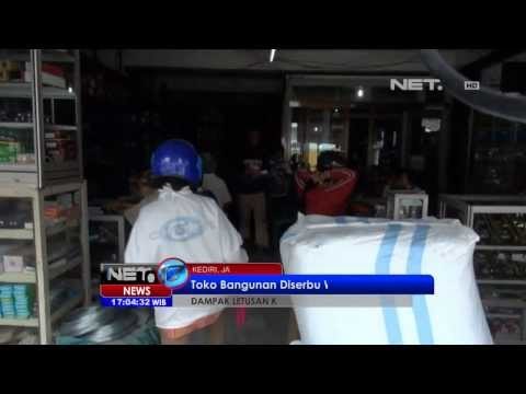NET17 - Toko bangunan diserbu warga Kediri