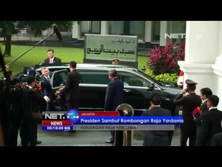 Download Video: NET24 - SBY menerima rombongan Raja Yordania di Istana Negara