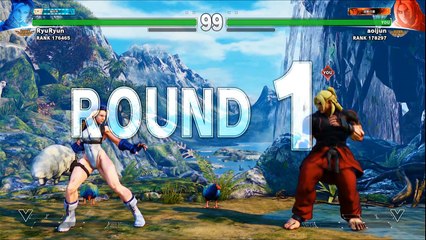 STREET FIGHTERⅤ　ランクマッチ　ケンaoijun　20170218