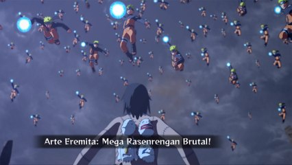 Naruto Shippuden  Ultimate Ninja Storm Revolution - NARUTO ARTE EREMITA  MEGA RASENRENGAN BRUTAL