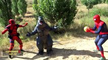 godzilla vs deadpool Godzilla is a dog !!! spiderman çizgi film türkçe izle. Playing with
