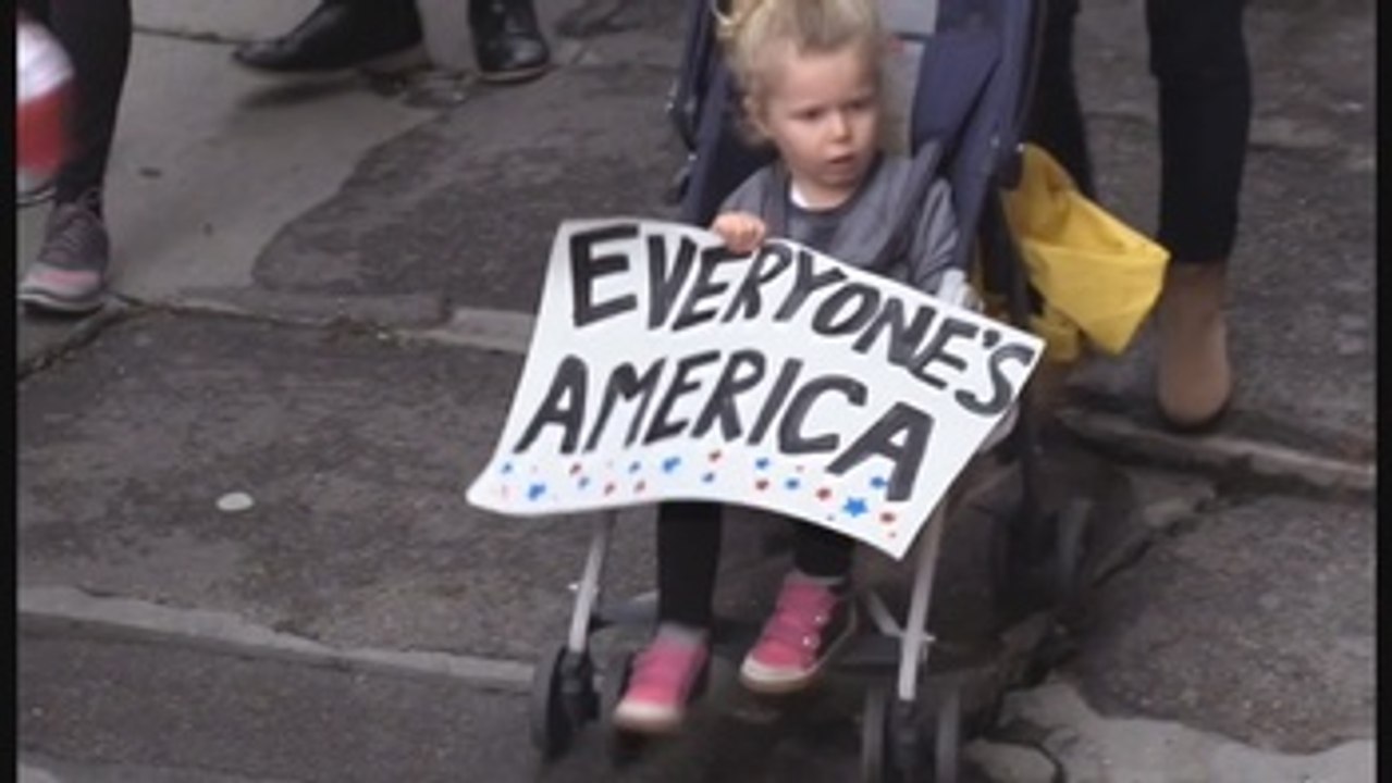 Multitudinarias protestas en Estados Unidos contra las políticas migratorias de Trump