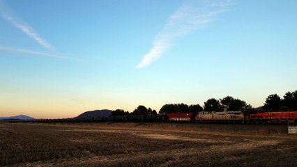 BNSF, Citirail and Canadian National Power on Oil Train
