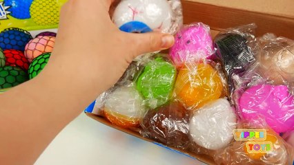 Splat Stress Balls vs Squishy Mesh Balls