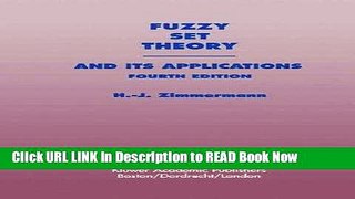 PDF Free Fuzzy Set Theory_and Its Applications Full Ebook