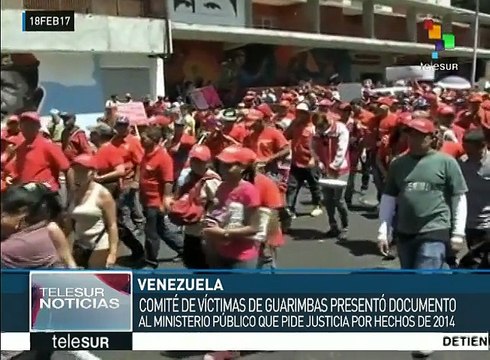 Venezuela: exigen justicia para las víctimas de las Guarimbas