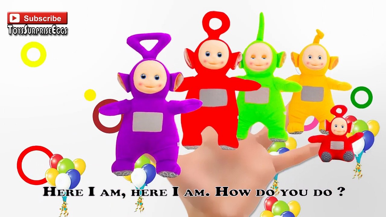 Teletubbies Finger Family Nursery Rhyme Song Homeschool Daycare Education | Lullababies