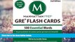 Best Ebook  500 Essential Words: GRE Vocabulary Flash Cards (Manhattan Prep GRE Strategy Guides)