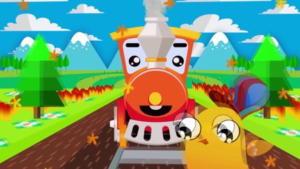 Caricatura de trenes - Trenes Para Niños - Dibujos Animados Educativos - Vídeos de Trenes