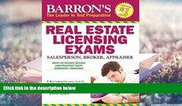 Best Ebook  Barron s Real Estate Licensing Exams, 10th Edition (Barron s Real Estate Licensing