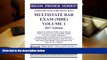 Popular Book  Rigos Primer Series Uniform Bar Exam (UBE) Review Multistate Bar Exam (MBE) Volume