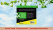 READ ONLINE  Excel 2016 For Dummies Excel for Dummies