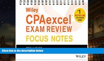 Popular Book  Wiley CPAexcel Exam Review January 2017 Focus Notes: Regulation  For Full